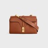 Long Strap in smooth CALFSKIN WITH CELINE EMBROIDERY with Gold Finishing - TAN - CHARMS AND ACCESSORIES - 2 | CELINE