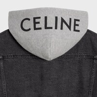 Charcoal Wash洗水牛仔布Trucker外套 - Charcoal Wash洗水 -  - 1 | CELINE