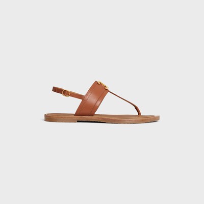 CELINE 림피아 트리옹프 통 - 카프스킨 - 탠 -  - 4 | CELINE