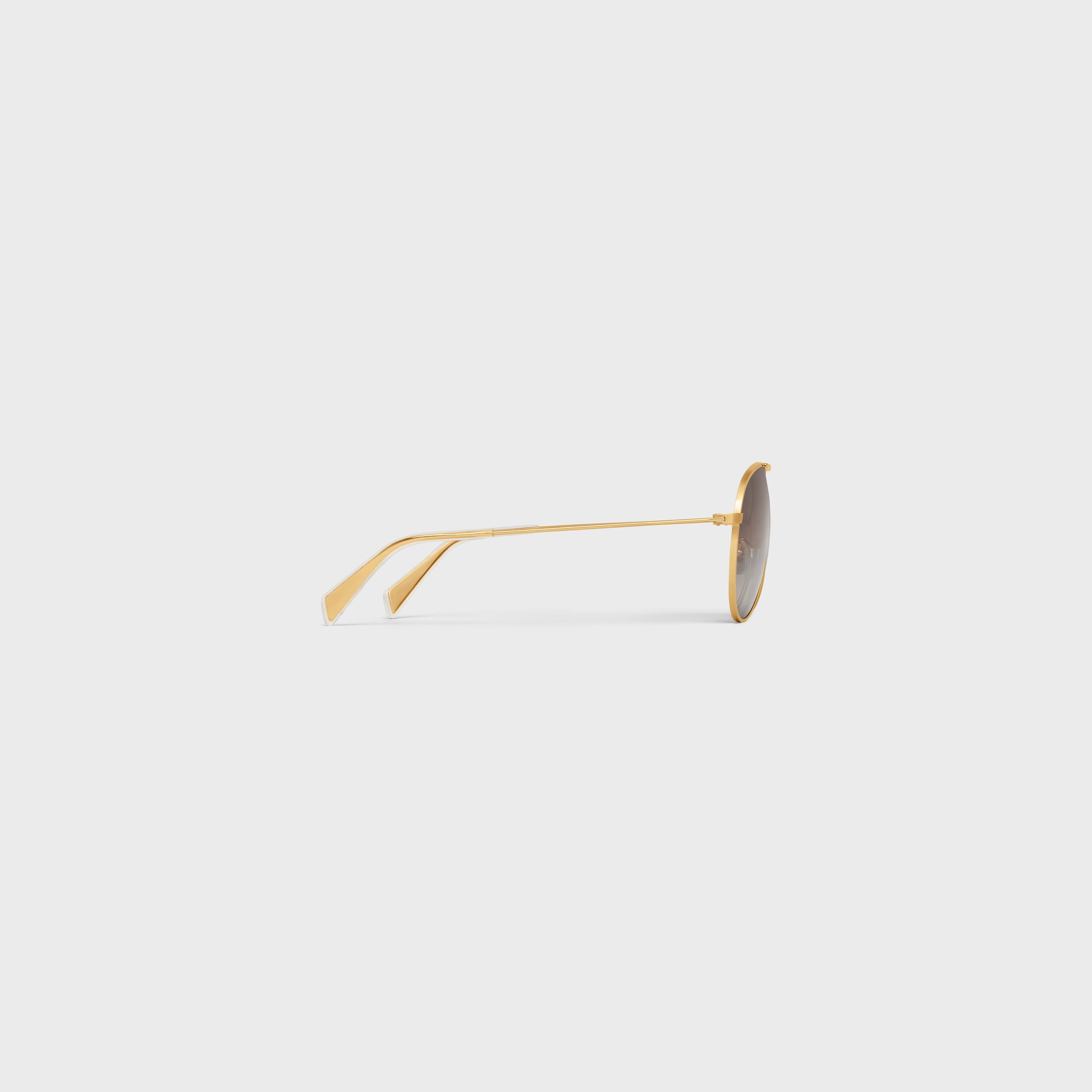 METAL FRAME 01 SUNGLASSES IN METAL WITH POLARIZED LENSES - Gold