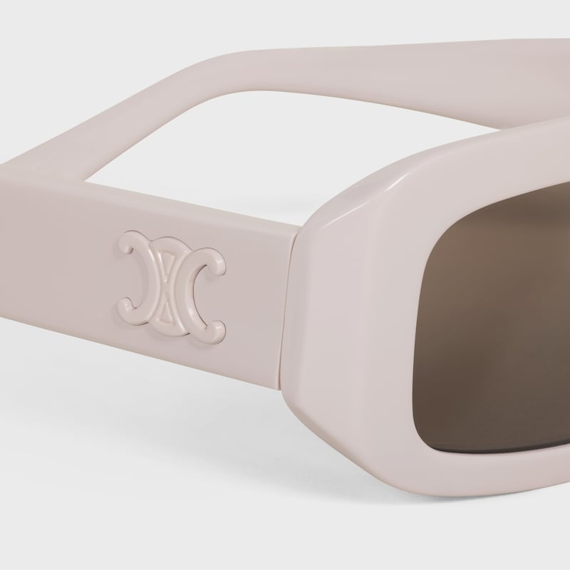 Triomphe Men 01 sunglasses in Acetate - Warm Grey -  - 1 | CELINE