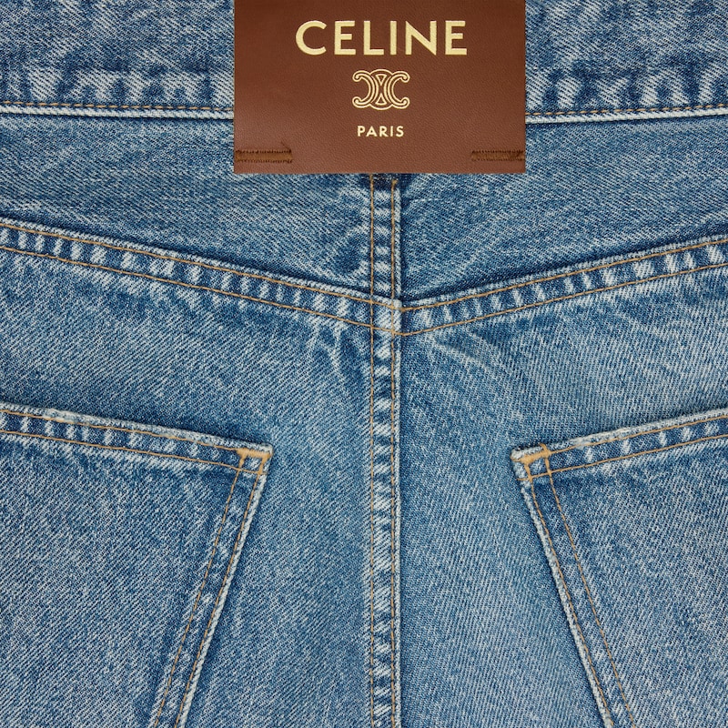 VAQUEROS ESTILO BOYFRIEND 001 DE DENIM DE ALGOD&Oacute;N - CRISTAL VIVIENNE -  - 1 | CELINE