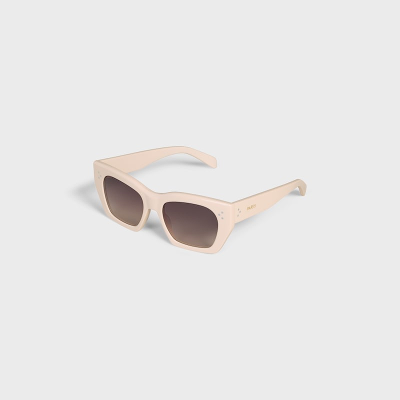 Cat Eye S342 sunglasses in Acetate - IVORY -  - 1 | CELINE