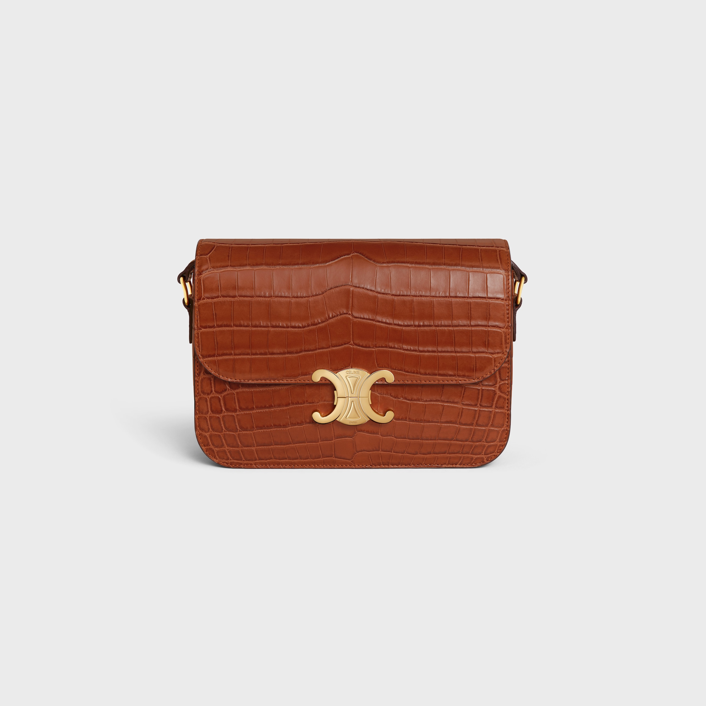 WOMEN'S LUXURY EXOTIC LEATHER TRIOMPHE HANDBAG | CELINE