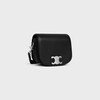 SMALL BESACE STRAP TRIOMPHE IN SUPPLE CALFSKIN - BLACK - FALL 24 - 2 | CELINE