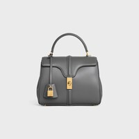 スモール 16（セーズ）バッグ / サテンドカーフスキン - アンスラサイト - クロスボディバッグ - 1 | CELINE