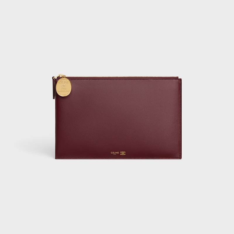 DUO TASCHE AUS LAMMLEDER - SYRAH / SCHWARZ - TASCHEN UND TECHNISCHE ACCESSOIRES - 1 | CELINE