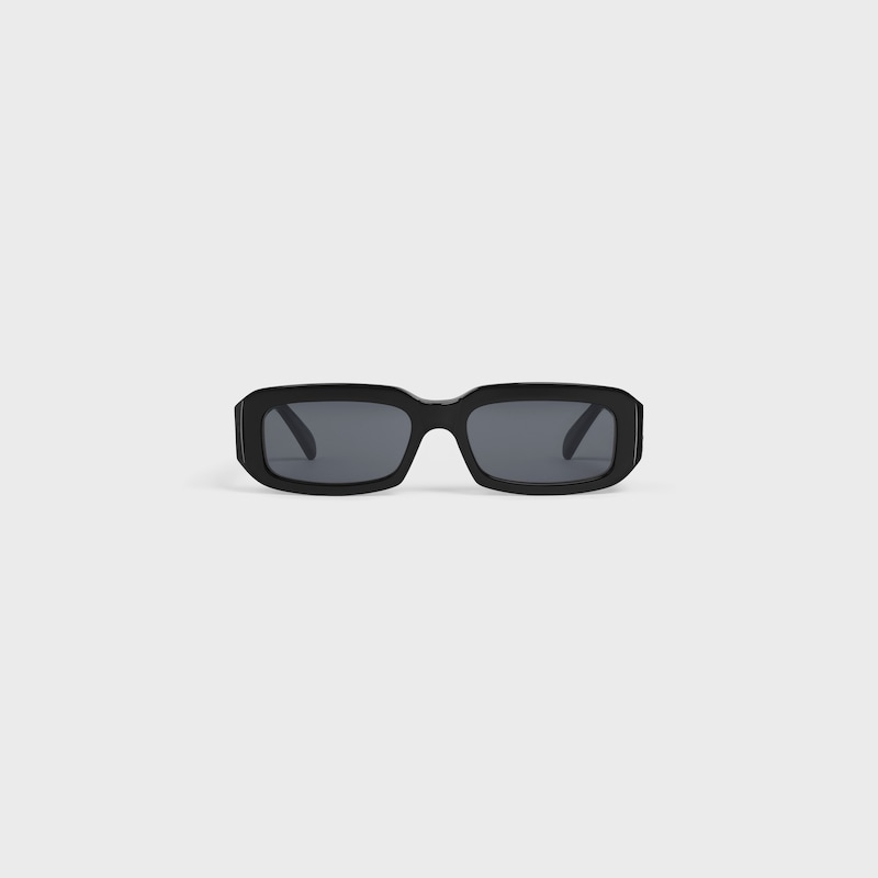 Triomphe Men 01 sunglasses in Acetate - BLACK/BLACK -  - 1 | CELINE