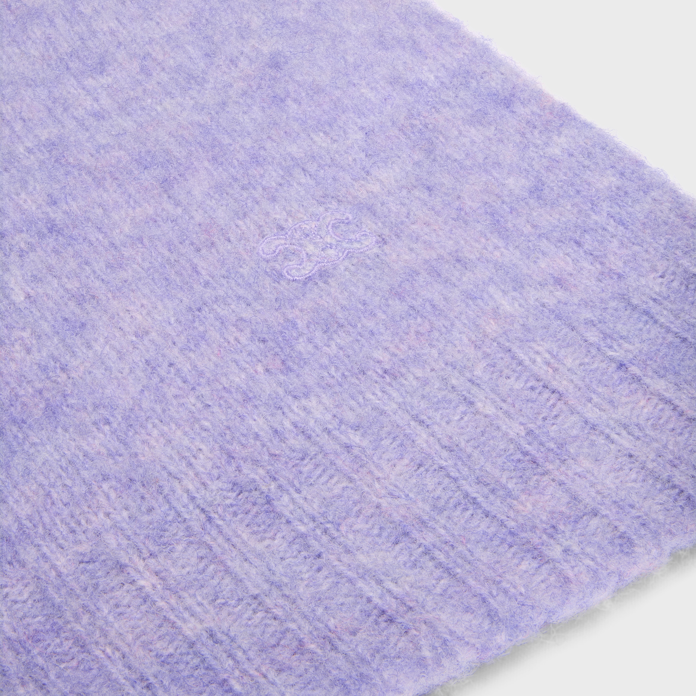 crewneck sweater IN SHETLAND WOOL - LIGHT PURPLE | CELINE