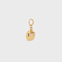 Bone strass plate dog medal in brass - GOLD - DOG ACCESSORIES - 2 | CELINE