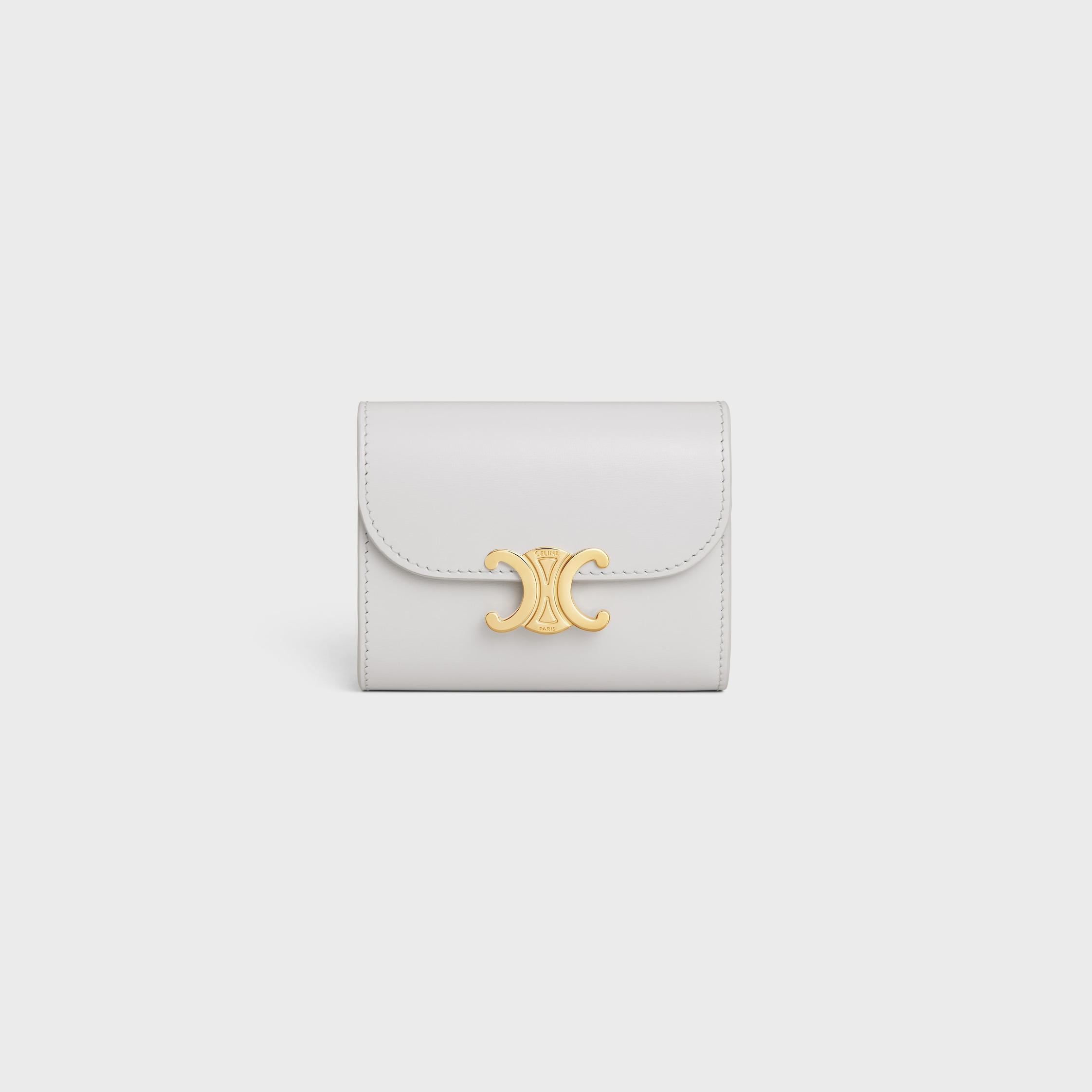 CELINE - 【美品！！】CELINE pouch with flap black-leather-case-flap-celine