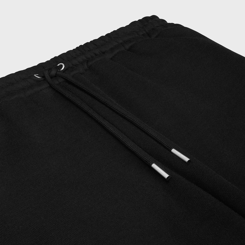 jogging triomphe molleton cachemire - NOIR / BLANC -  - 1 | CELINE