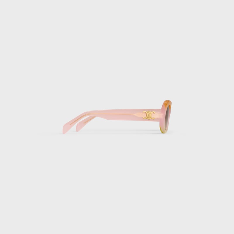 Triomphe 01 sunglasses in Acetate - Sunset -  - 1 | CELINE