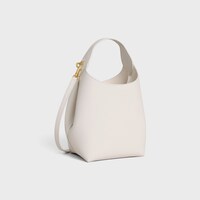 SMALL HOBO IN SUPPLE SMOOTH CALFSKIN - RICE - SHOULDER BAGS - 2 | CELINE