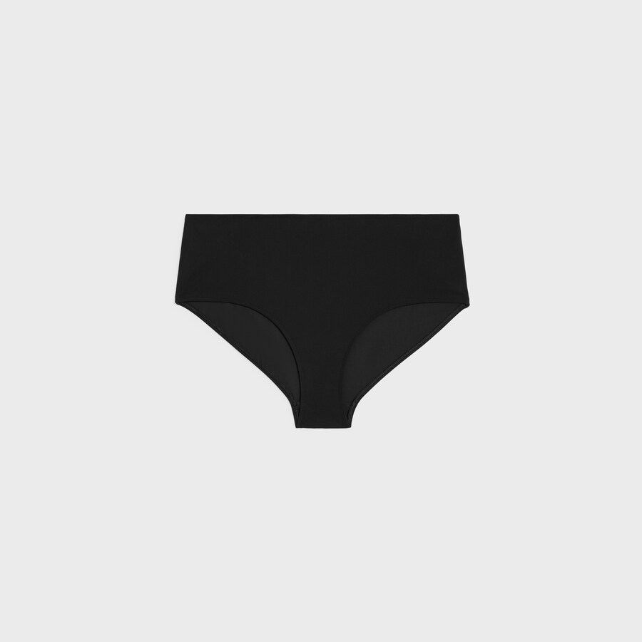 SWIMSUIT BOTTOM IN MATTE JERSEY - BLACK | CELINE