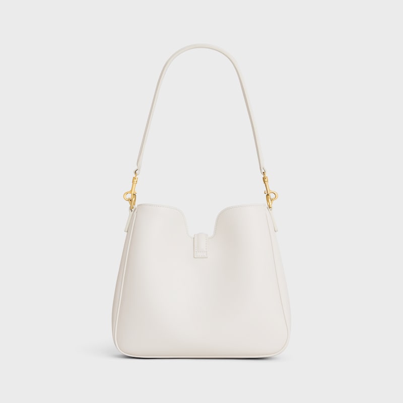 SMALL CAMILLE 16 SOFT BAG IN SMOOTH CALFSKIN - RICE - MORE LINES - 1 | CELINE