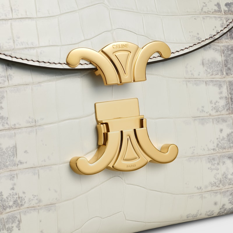 TEEN NINO BAG IN NILOTICUS CROCODILE - NATURAL - NINO - 1 | CELINE