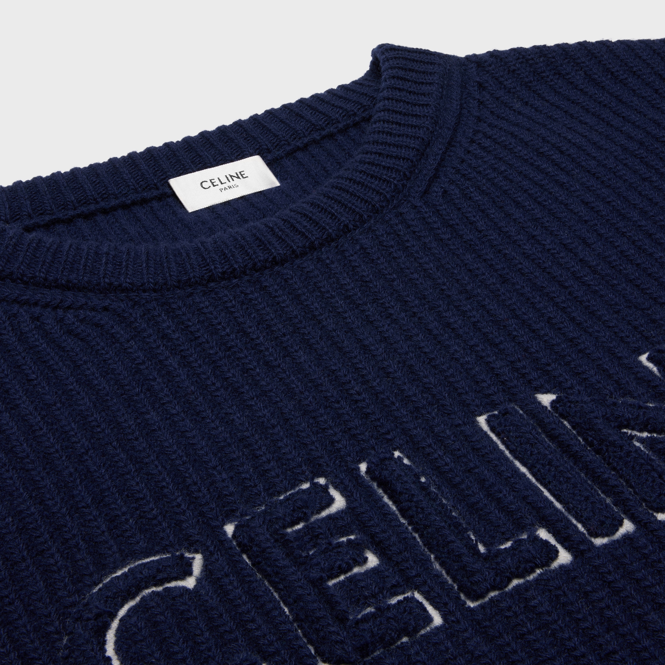 【日本入手困難】CELINE OVERSIZED CREW NECK SWEATER IN WOOL RY02J0ZTQ-CAJ2_2_FW24_P1_M.jpg