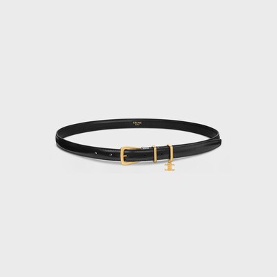 엘레간트 참 벨트 18MM - 토뤼옹 가죽 - 블랙 -  - 3 | CELINE