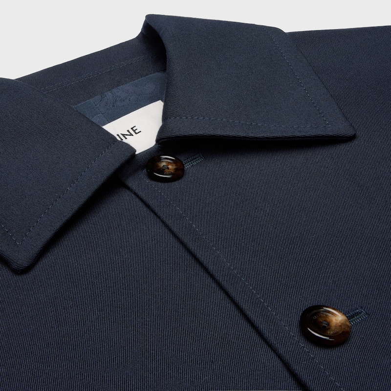 jacket IN cotton wool gabardine - NAVY -  - 1 | CELINE