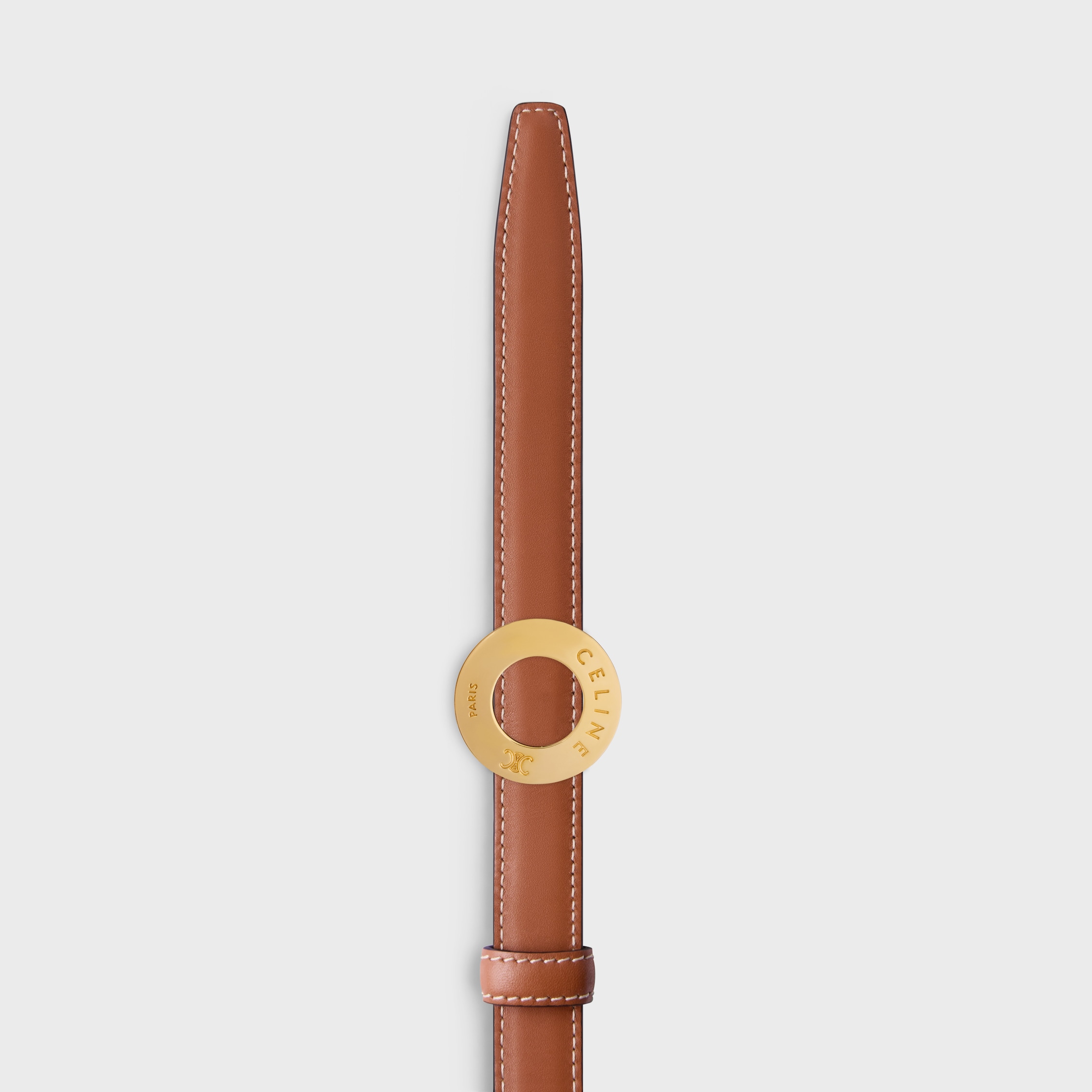 CELINE ディスクバックル 18MM / メタル & リバーシブルストラップ