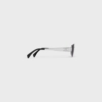 Triomphe Metal 03 Sunglasses in Metal - SILVER / SMOKE -  - 1 | CELINE