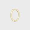 Celine Sorbet Bangle in Resin and Brass with Gold Finish - WHITE / YELLOW -  - 3 | CELINE