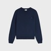 crewneck sweater IN fine wool - NAVY -  - 1 | CELINE