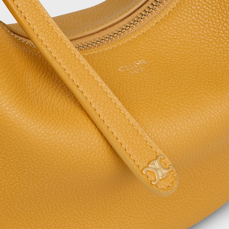 Teen Celine Lulu IN Grained calfskin - MARIGOLD - TOP-HANDLE BAGS - 1 | CELINE