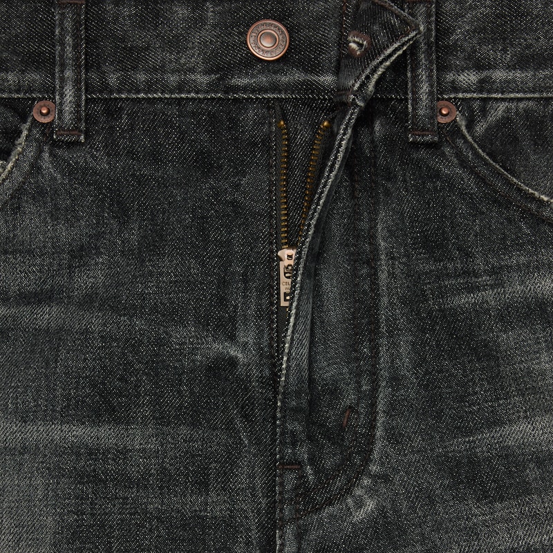 vaqueros kitty de denim black ice rinse wash - BLACK ICE RINSE -  - 1 | CELINE