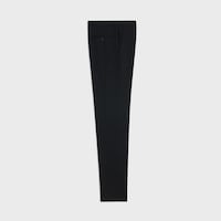 CLASSIC PANTS IN WOOL GABARDINE - BLACK -  - 2 | CELINE