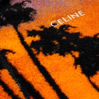CELINE 후드 재킷 - 저지 플리스 - ORANGE/ NOIR/ BLUE -  - 1 | CELINE