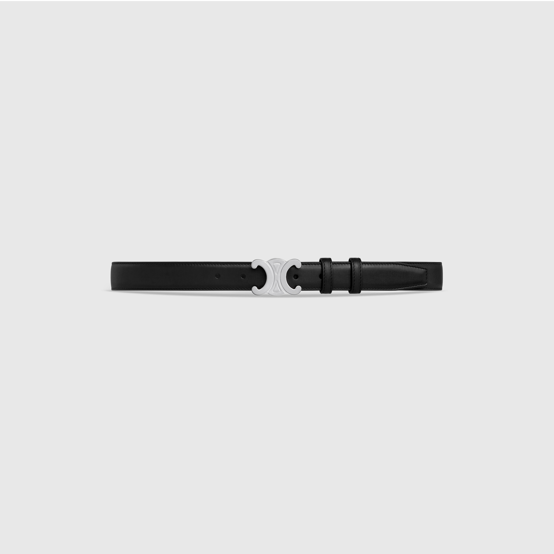 トリオンフ ベルト 25MM / トリヨンレザー - ブラック | CELINE