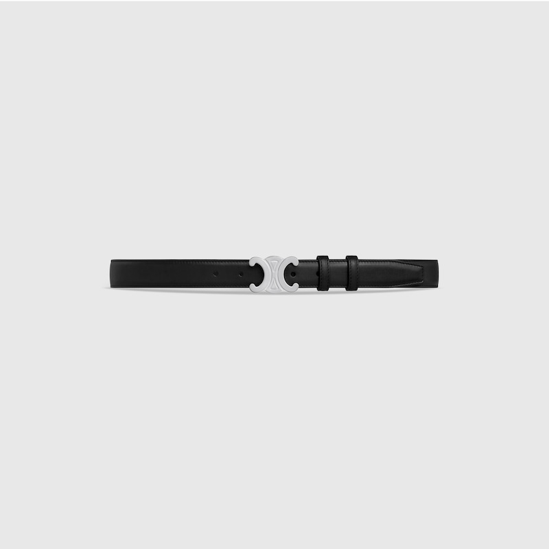 TRIOMPHE 25毫米皮带 - 黑色 -  - 1 | CELINE