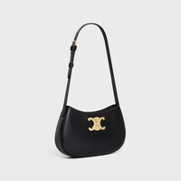 MEDIUM TILLY BAG IN shiny calfskin - BLACK - SHOULDER BAGS - 2 | CELINE