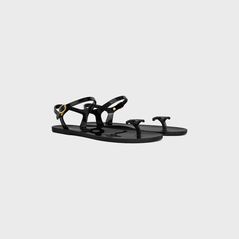 Sandalo Jelly Bay in PVC eco-certificato - NERO -  - 1 | CELINE