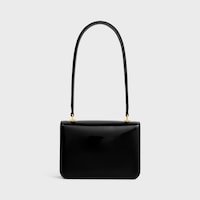 TEEN GARANCE bag in VICHY PRINTED PATENT CALFSKIN - BLACK / WHITE - TOP-HANDLE BAGS - 2 | CELINE