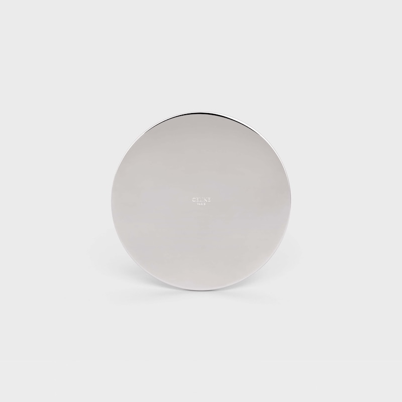 candle stand in steel - SILVER - SMALL GIFTS - 1 | CELINE