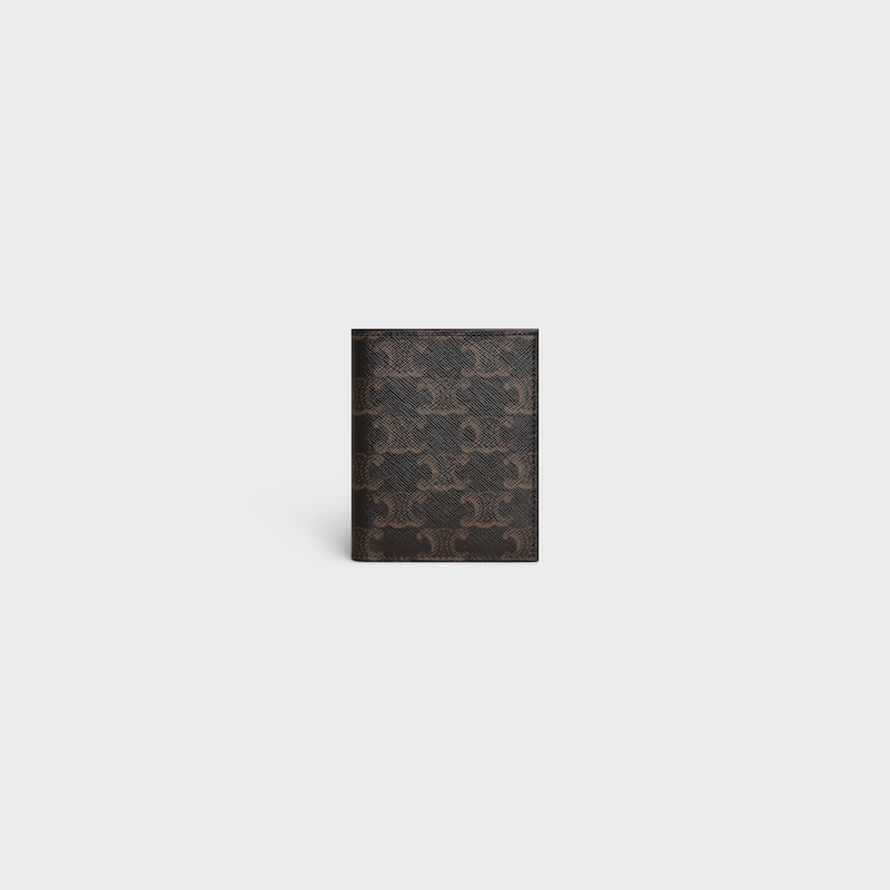 Compact Wallet IN Triomphe Canvas - BLACK - GIFT FINDER - 1 | CELINE
