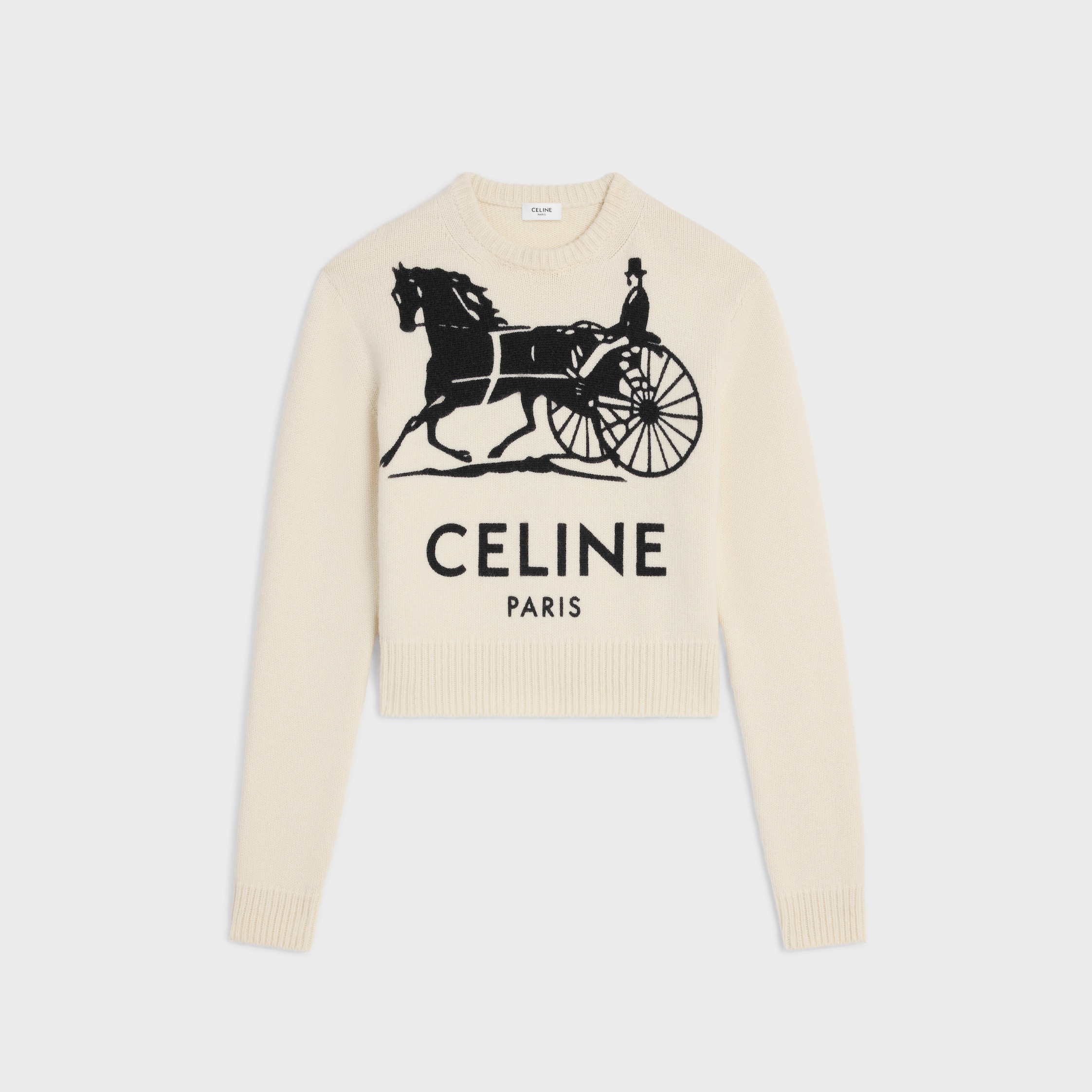 ニット メンズ - ホワイト | CELINE | セリーヌ公式サイト | ハイ