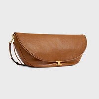 SAC HALFMOON SOFT TRIOMPHE AGNEAU SOUPLE BRILLANT - SOFT TAN - CADEAUX POUR ELLE - 2 | CELINE