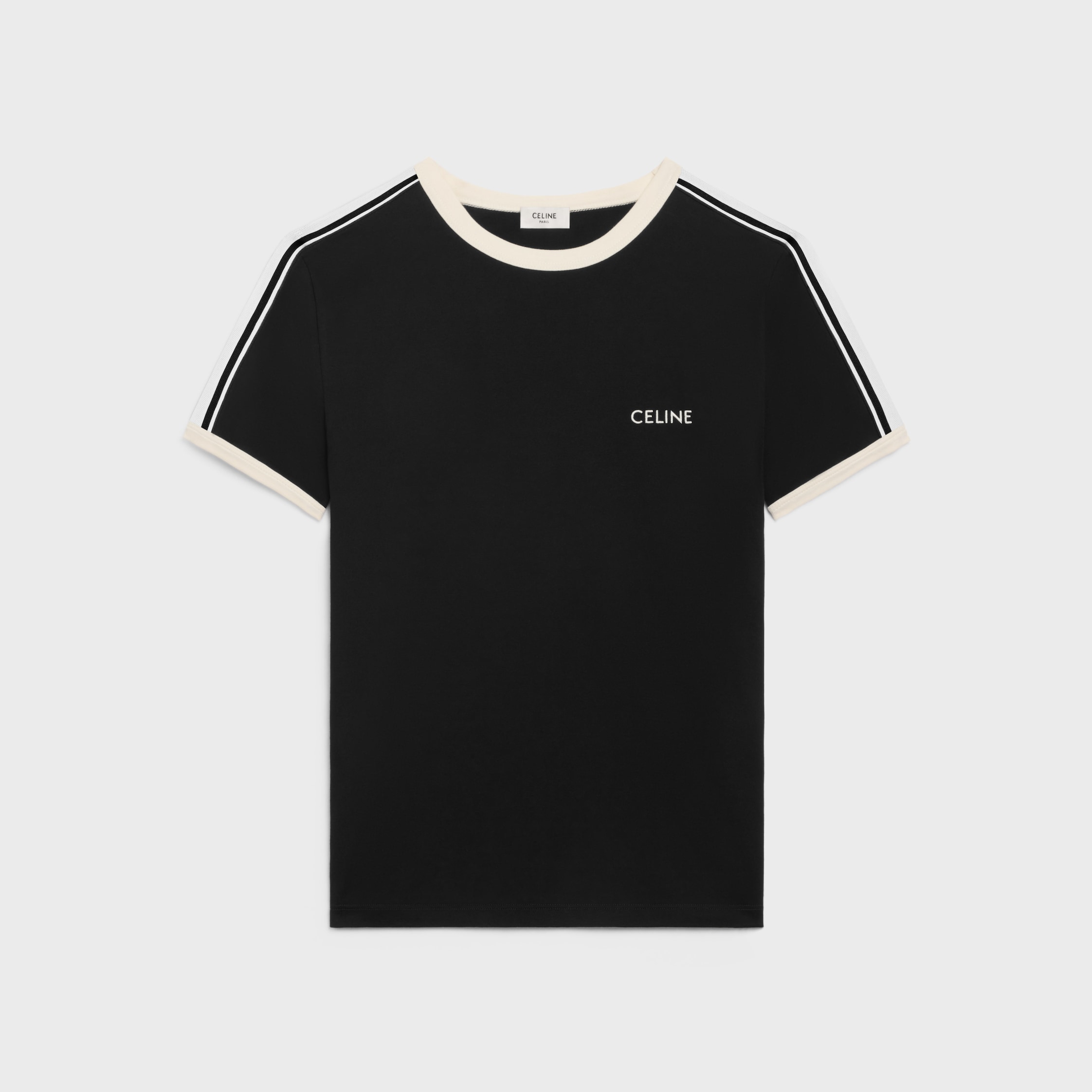 CELINE コットンTシャツ 関税込 セリーヌ コットンTシャツ celine t-shirt in cotton