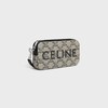 Horizontal pouch in TRIOMPHE CANVAS WITH CELINE PRINT - BEIGE - TRIOMPHE CANVAS - 2 | CELINE