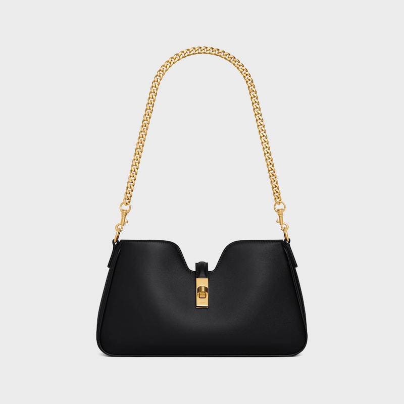 SHOULDER CAMILLE 16 SOFT IN SMOOTH CALFSKIN - BLACK - MORE LINES - 1 | CELINE