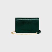 WALLET ON CHAIN MARGO in LIZARD - AMAZONE - HAND-PICKED GIFTS - 2 | CELINE