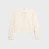 関税込 CELINE | verneuil jacket in linen and cotton lace VERNEUIL JACKET IN LINEN AND COTTON LACE - | CELINE