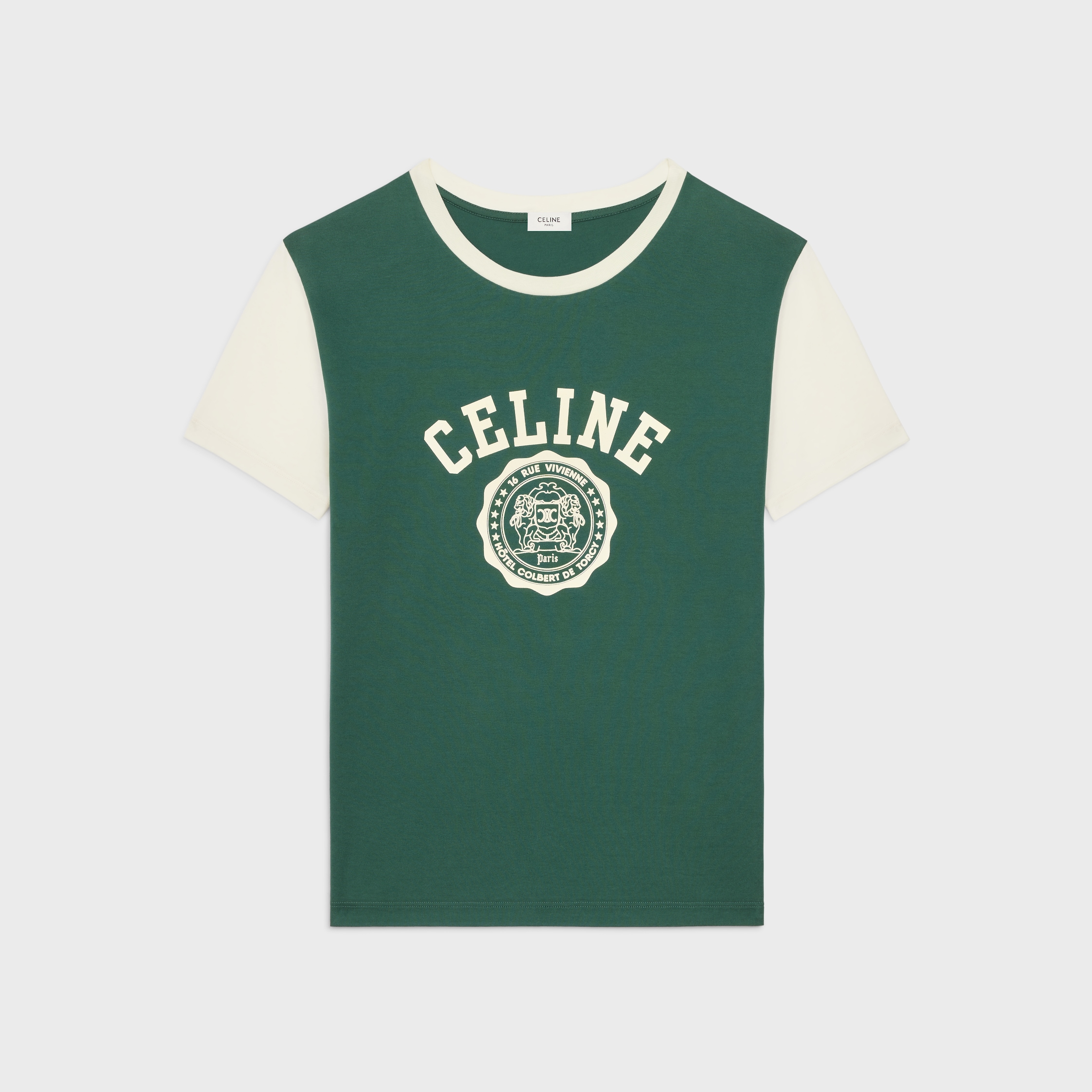 Tシャツ・カットソー CELINE | CELINE PARIS BOXY T-SHIRT IN COTTON JERSEY CELINE PARIS BOXY T-SHIRT IN COTTON JERSEY