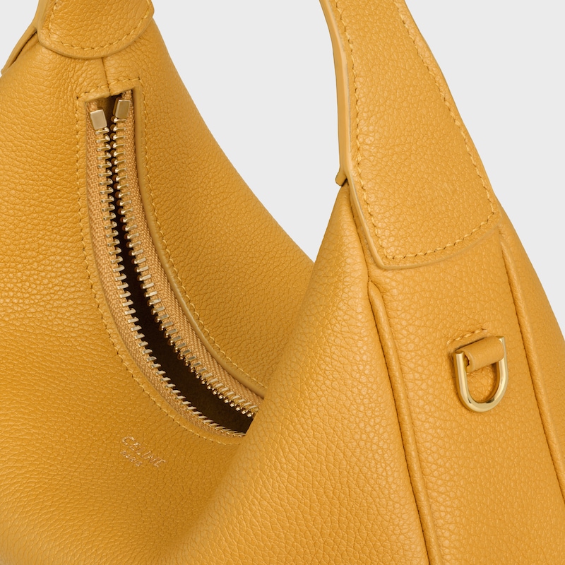 Teen Celine Lulu IN Grained calfskin - MARIGOLD - TOP-HANDLE BAGS - 1 | CELINE