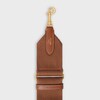 adjustable strap in wool with GOLD FINISHING - TAN - BAG CHARMS - 3 | CELINE