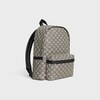 Medium Backpack in TRIOMPHE CANVAS AND CALFSKIN - BEIGE - ALL GIFTS - 2 | CELINE
